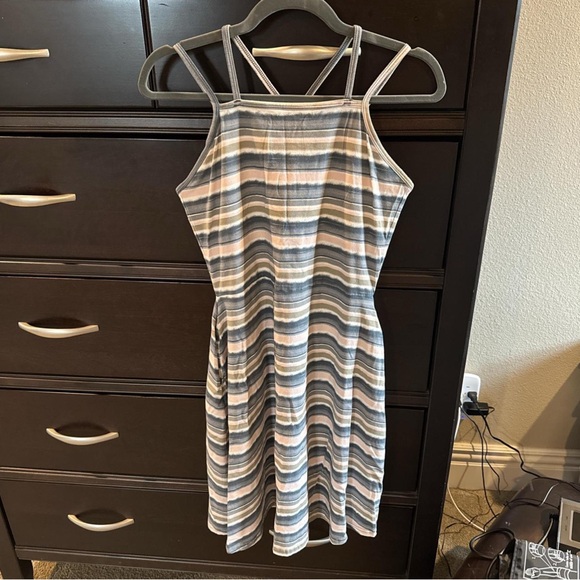 Pact Dresses & Skirts - ‼️NWOT: Pact Organic Strappy Midi Striped Dress - L
